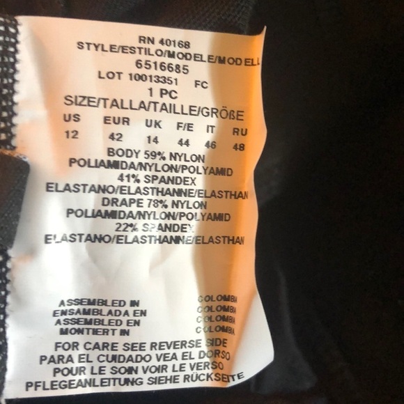 MIRACLESUIT Crossover with Mesh One Piece Swimsuit - Picture 8 of 9